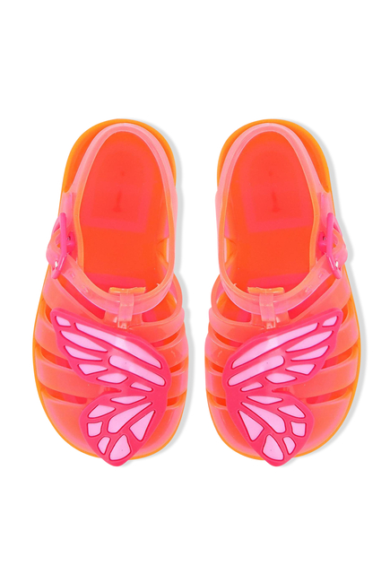 Butterfly Jelly Sandals
